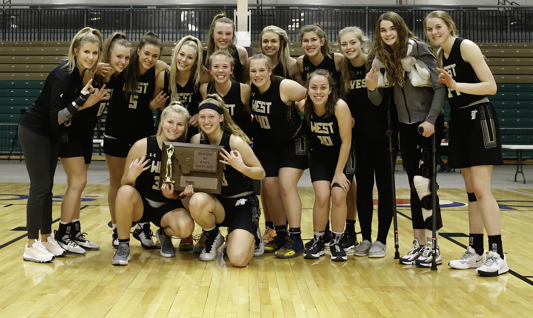 Billings West trophy